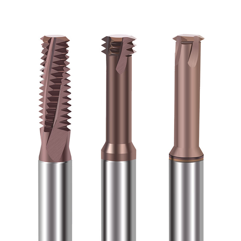 恒盾达钨钢螺纹铣刀 解锁单牙与三牙加工的高效精密解决方案